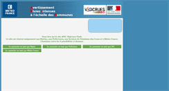 Desktop Screenshot of apic.meteo.fr