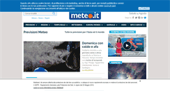 Desktop Screenshot of meteo.it
