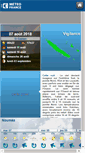 Mobile Screenshot of mobile.meteo.nc