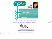 Tablet Screenshot of meteo.org