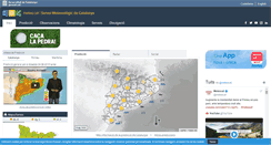 Desktop Screenshot of meteo.cat
