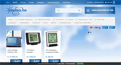 Desktop Screenshot of meteo.no
