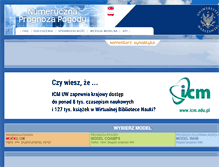 Tablet Screenshot of meteo.pl